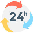 24/7 service