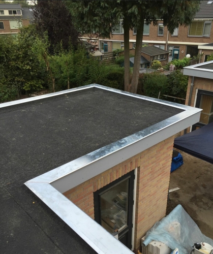 zinken deklijsten platte dak