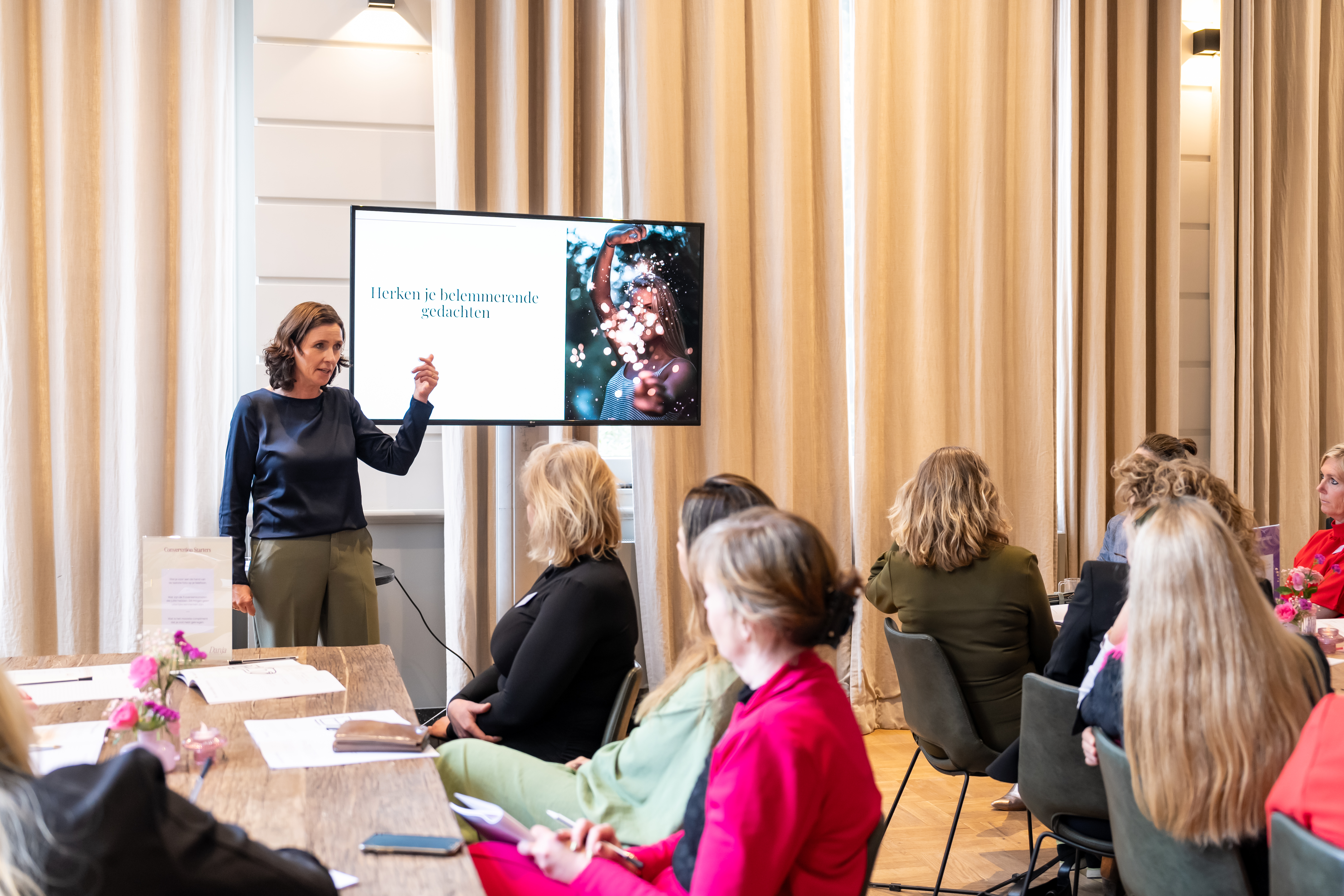 She Leads Live Event workshop belemmerende gedachten