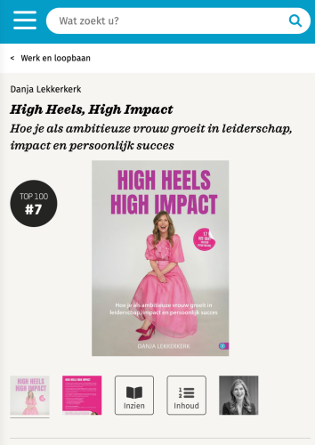 Top 7 Managementboek High Heels High Impact
