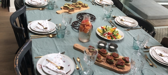 lunch en wandelen