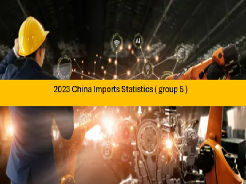 2023 China Imports Statistics ( group 5 )