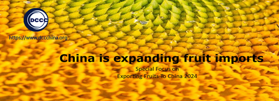 China is expanding its fruit imports