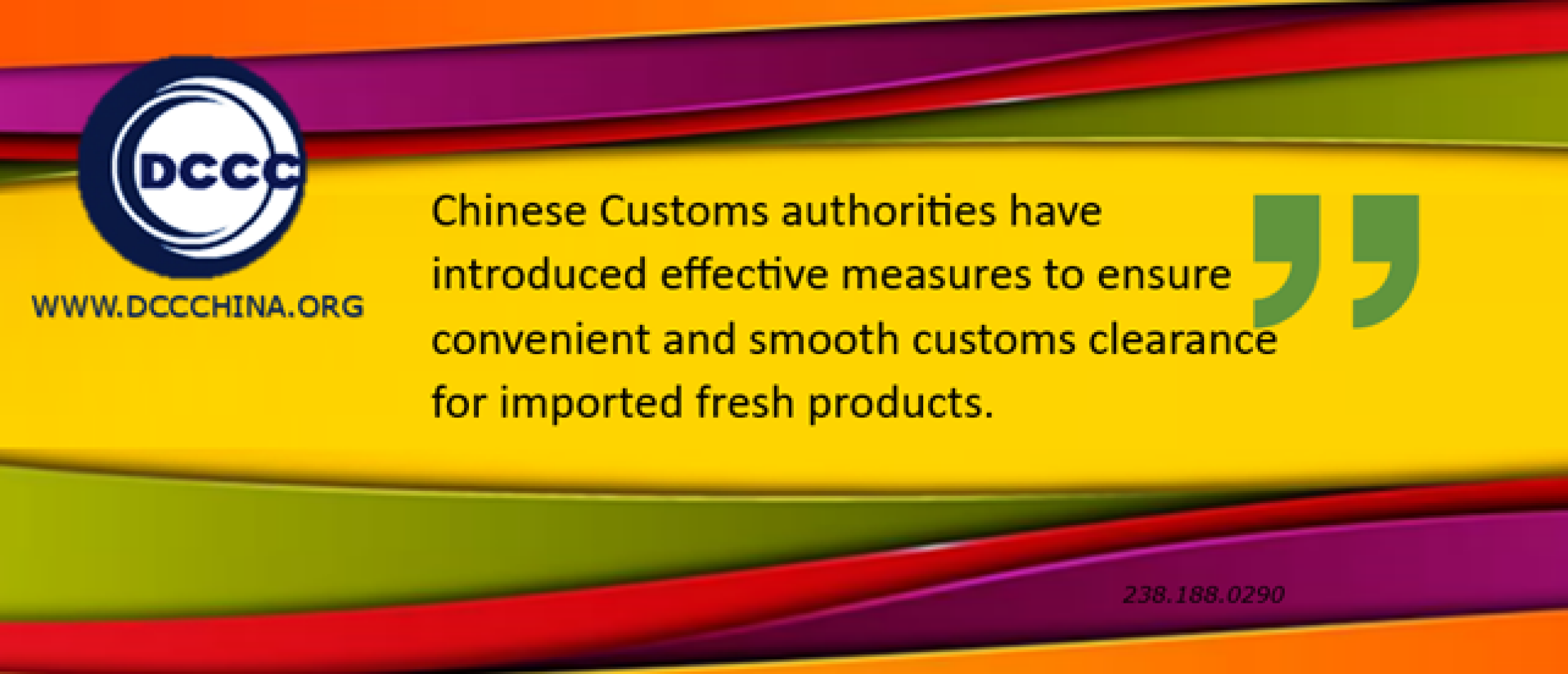 China optimize policies to expedite customs clearance for fresh imports