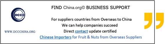 China.org© support - Fruit & Nuts from Overseas Suppliers to China