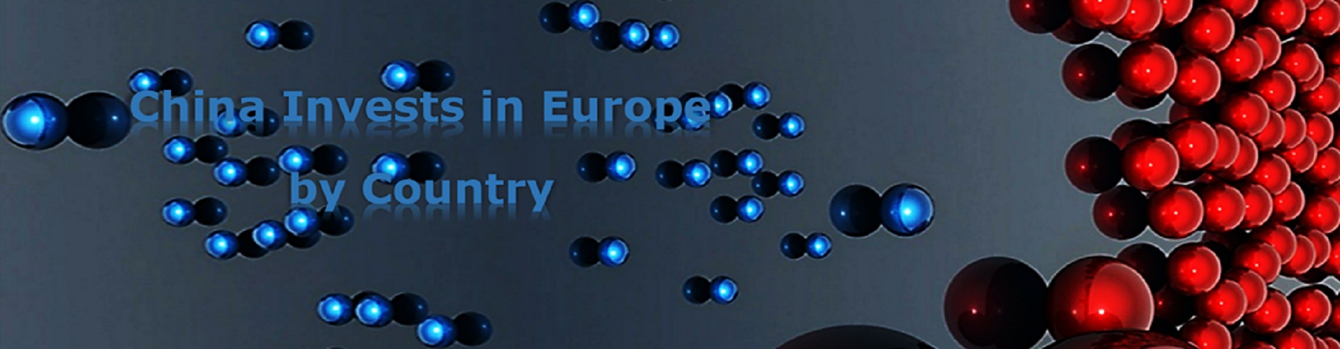 Chinese investments in Europe by country