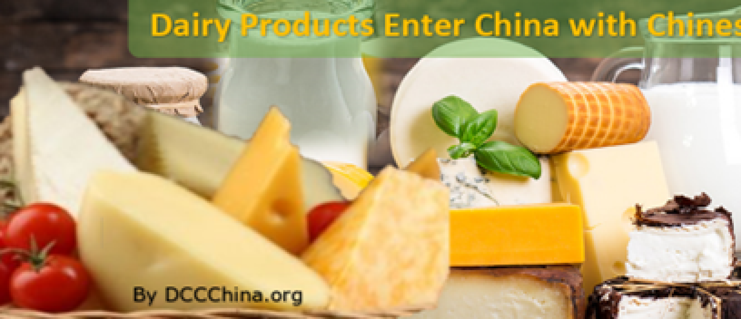 Dairy products to China with Chinese importers & distributers