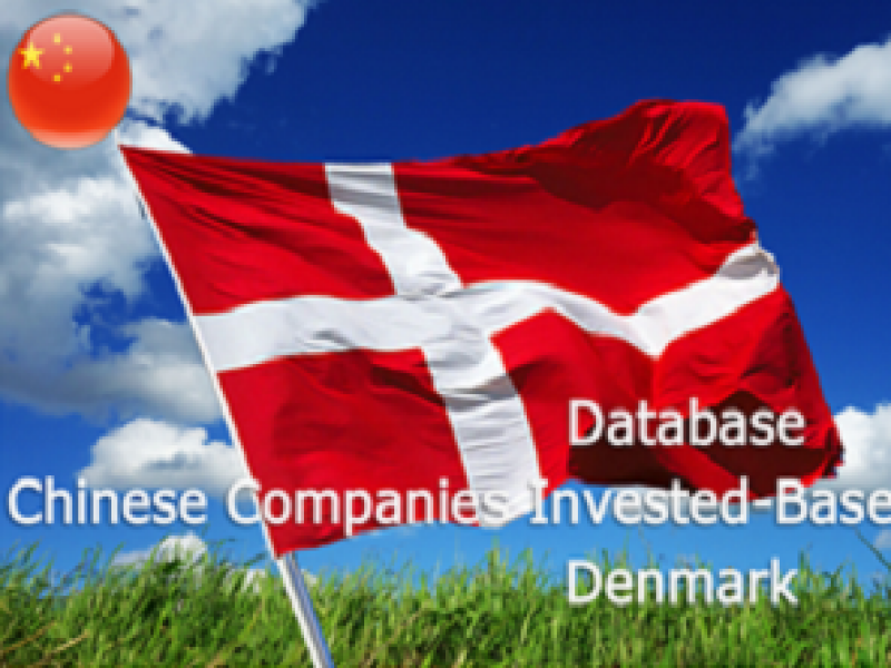 Database Chinese companies invested-based in Denmark