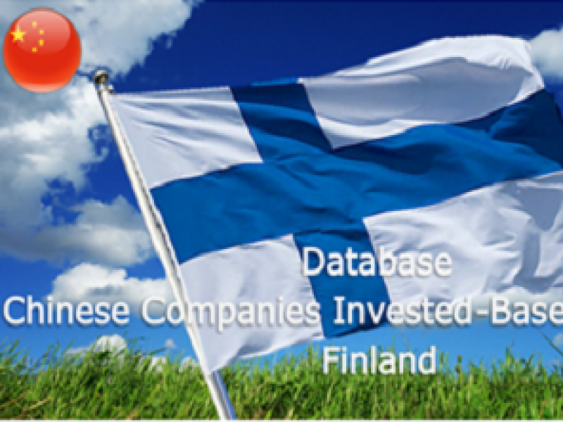 Database Chinese companies invested-based in Finland
