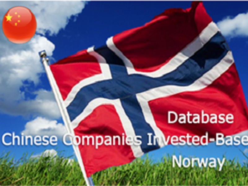 Database Chinese companies invested-based in Norway