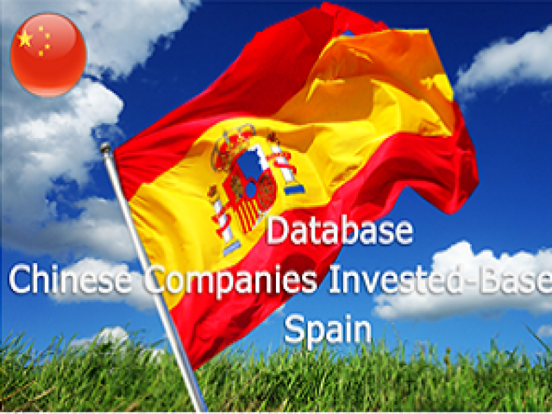 Database Chinese companies invested-based in Spain