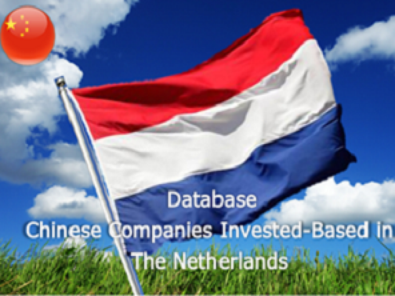 Database Chinese companies invested-based in the Netherland