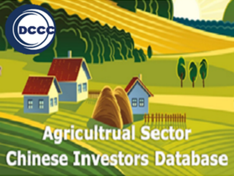 Database Chinese Investors for Agriculture Sectors