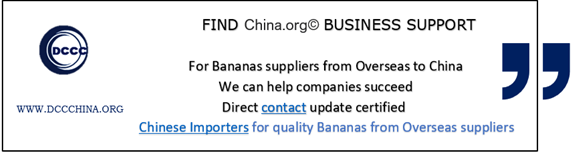 How to contact Chinese Importers for quality Bananas from Overseas suppliers