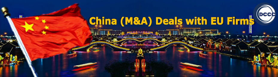 M&A deals involving China and Europe