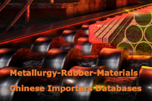metallurgy-rubber-materials-Chinese-importers-database