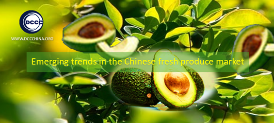One emerging trend in the Chinese fresh produce market is the demand for organic and sustainably grown fruits