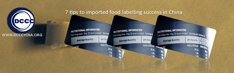 Seven tips to imported food labelling success in China - to reduce common risks