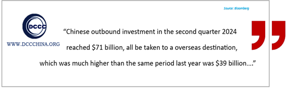 Statistics China Outbound Direct Investment (ODI) Q2 2024