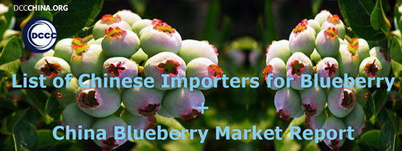 The List of Chinese Importers for Blueberry Variety