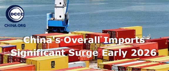 China's overall imports experienced significant surge in early 2026