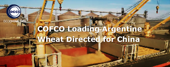 COFCO loading Argentine wheat directed for China