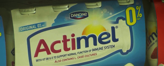 Evian and Actimel, Q2 sales rose 4.1% om a like-for-like basis