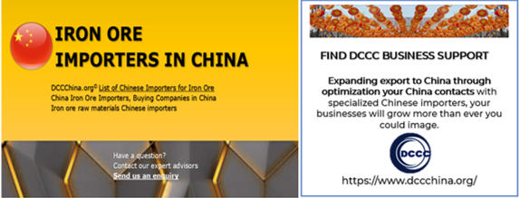 FIND DCCC BUSINESS SUPPORT (Chinese importers’ lists)