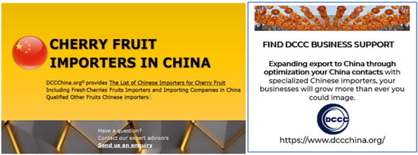 The List of Cherry Fruits Chinese Importers in China (FIND DCCC BUSINESS SUPPORT) The List of Cherry Fruits Chinese Importers in China (FIND DCCC BUSINESS SUPPORT)