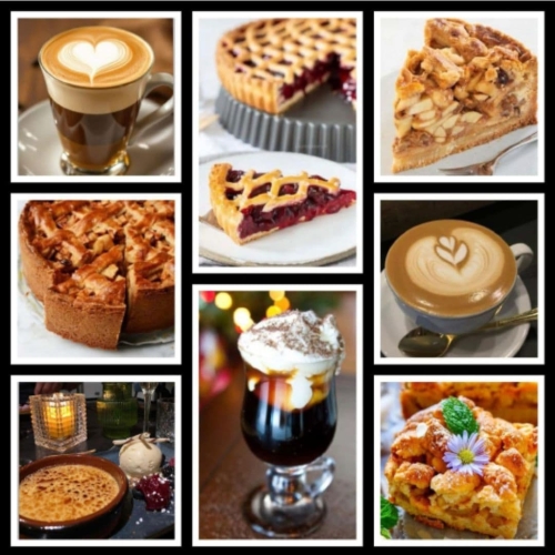 Koffie, huisgemaakt gebak en zoete lekkernijen passend bij het Bed & Borrelbistro concept van De La Frontière in Slenaken