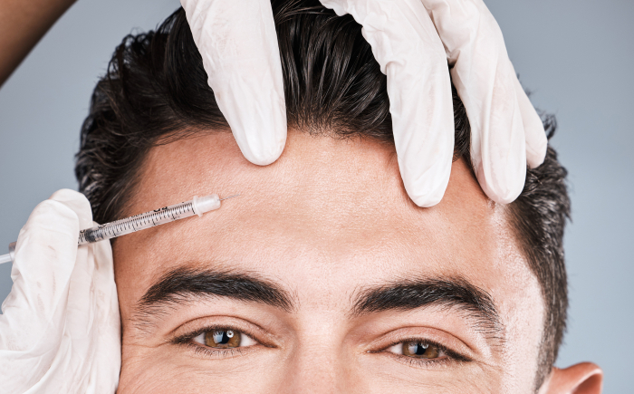 Ervaringen met botox tegen zweten bij De Botoxbar Tevreden cliënt na botox tegen overmatig zweten op het voorhoofd