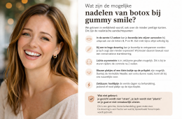 Overzicht van mogelijke nadelen van botox bij gummy smile met uitleg en geruststelling over veiligheid en natuurlijk resultaat