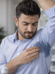 Overmatig zweten in de oksels en de mogelijkheid van behandeling met botox