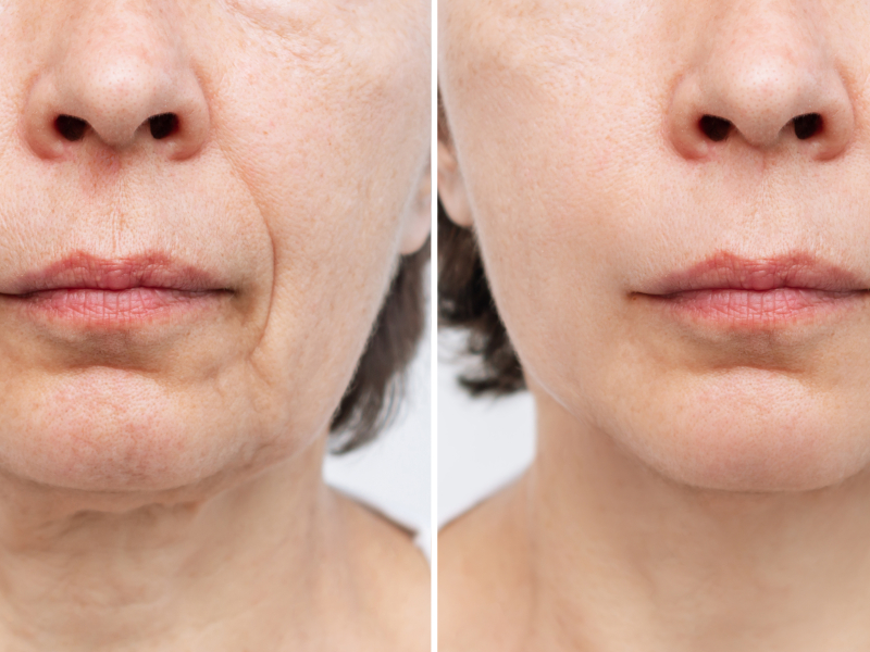 profhilo behandeling resultaat De Botoxbar door Monica uitgevoerd