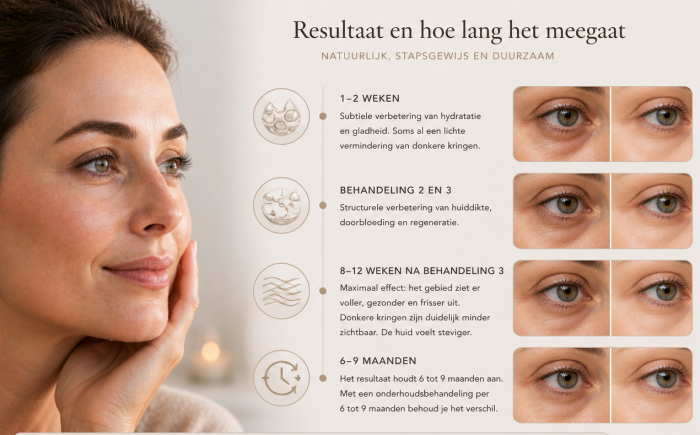 Geleidelijke verbetering van huidkwaliteit na polynucleotiden behandeling met natuurlijk en langdurig resultaat