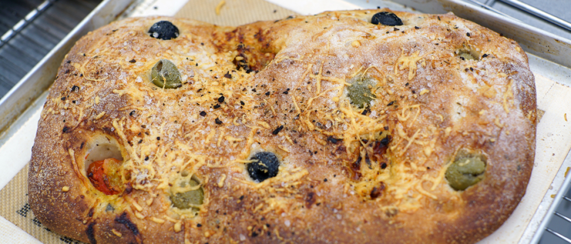 Extra lekkere focaccia à la Robèrt