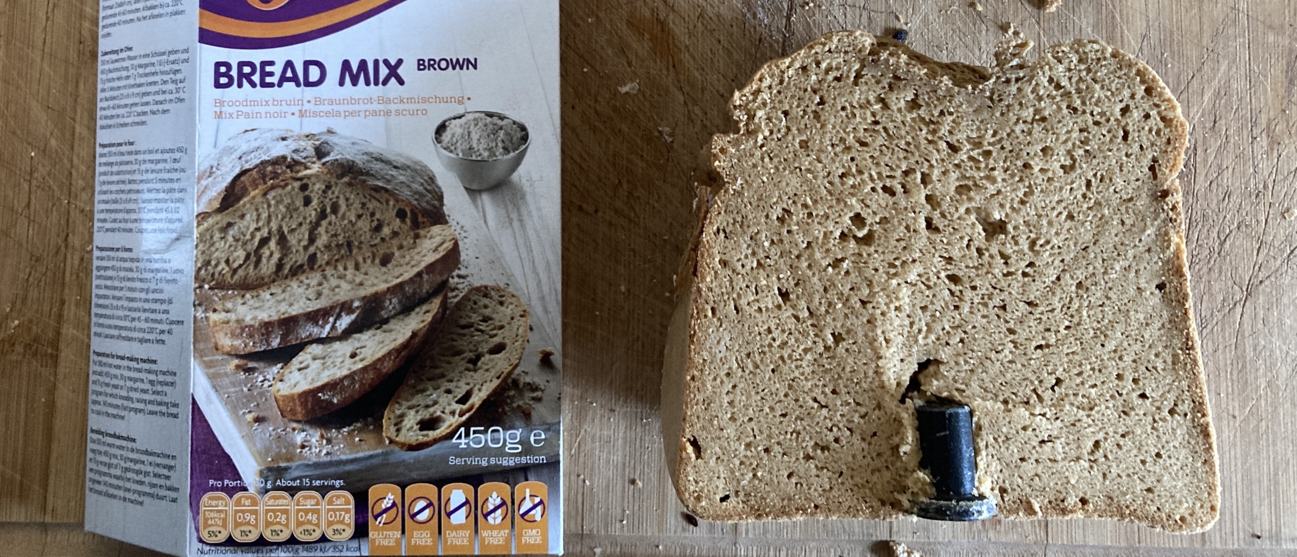 Glutenvrije broodmix Peaks - Marije Bakt Brood