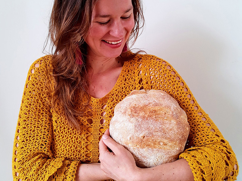 Jolijn - trotse thuisbakker Marije Bakt Brood