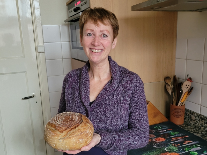 Marja Stam Trotse Thuisbakker Marije Bakt Brood