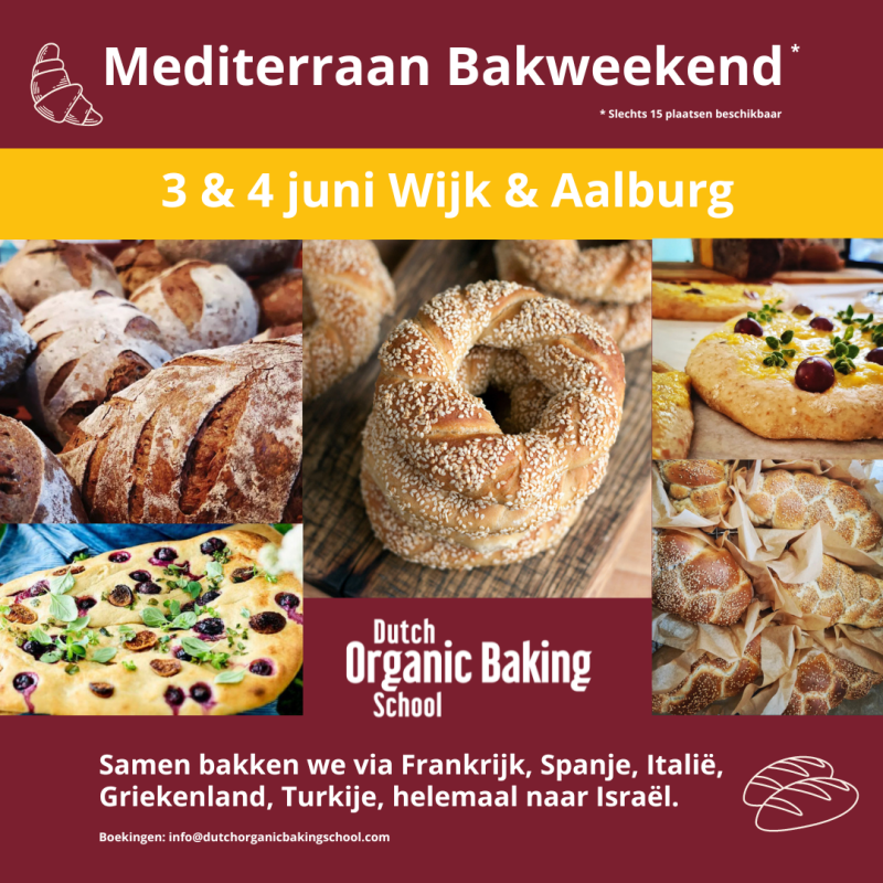 Mediterraan Bakweekend visual 2 - Marije Bakt Brood