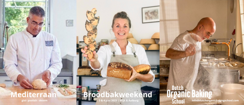 Mediterraan Broodbakweekend - Het bakteam