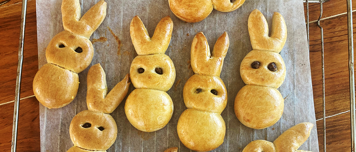 Paashaasjes van briochedeeg &#8211; super schattig &#038; zijdezacht