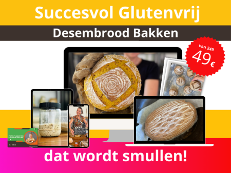 Succesvol Glutenvrij Desembrood Bakken - De Broodbakschool