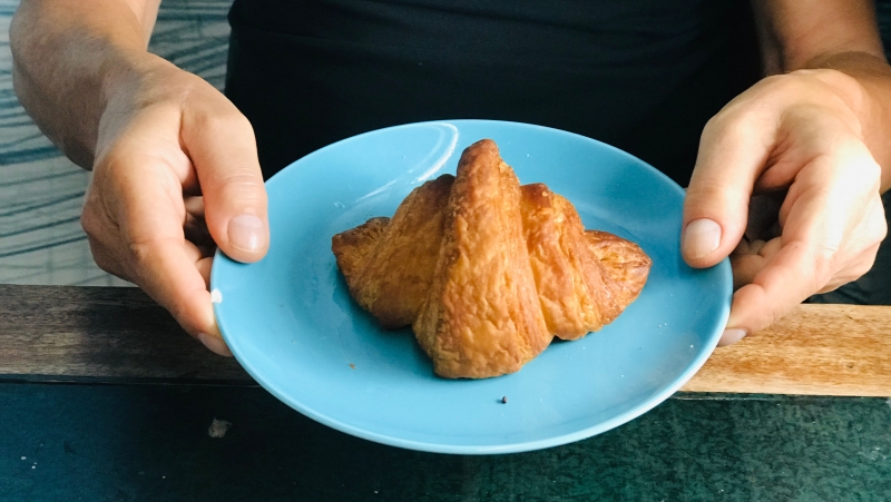 Vegan croissant - Marije Bakt Brood