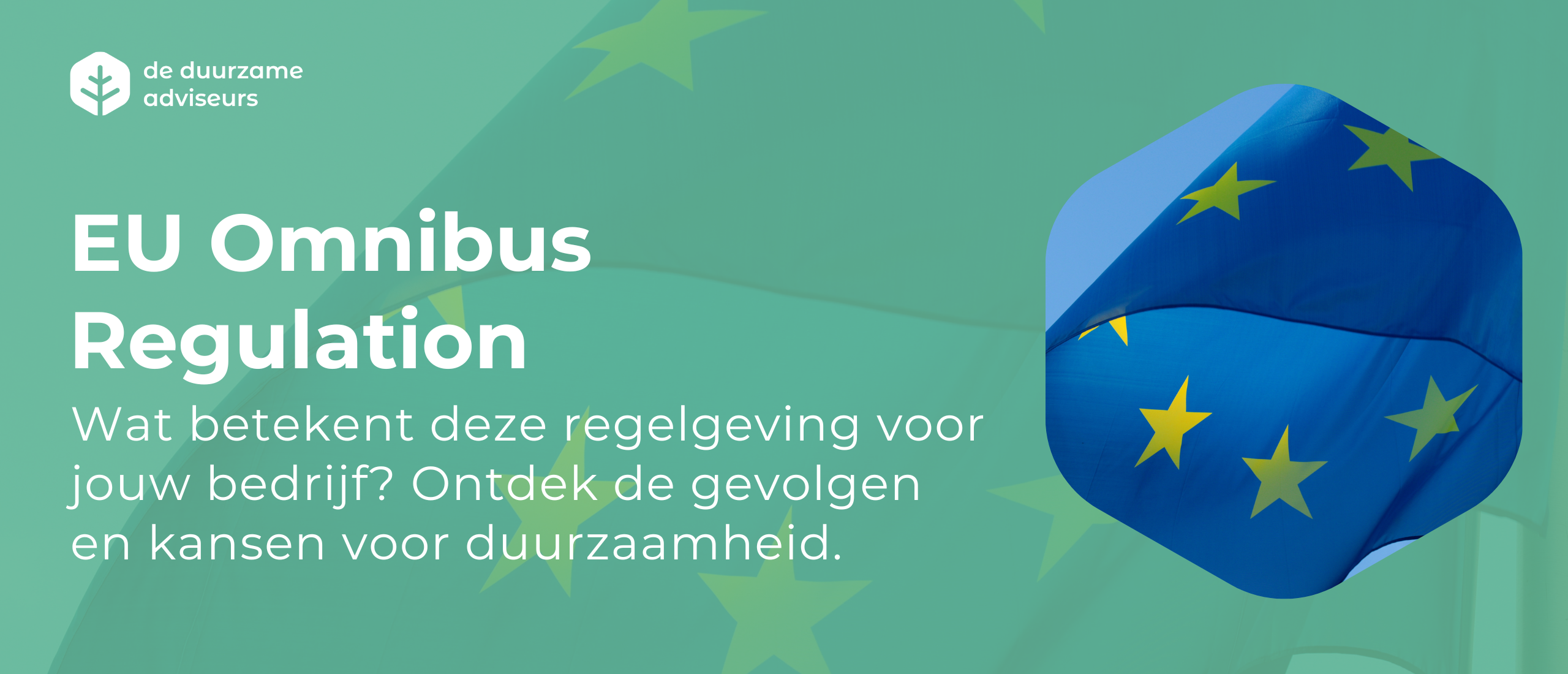 De EU Omnibus Regulation: Wat betekent dit voor jouw duurzaamheidsstrategie?