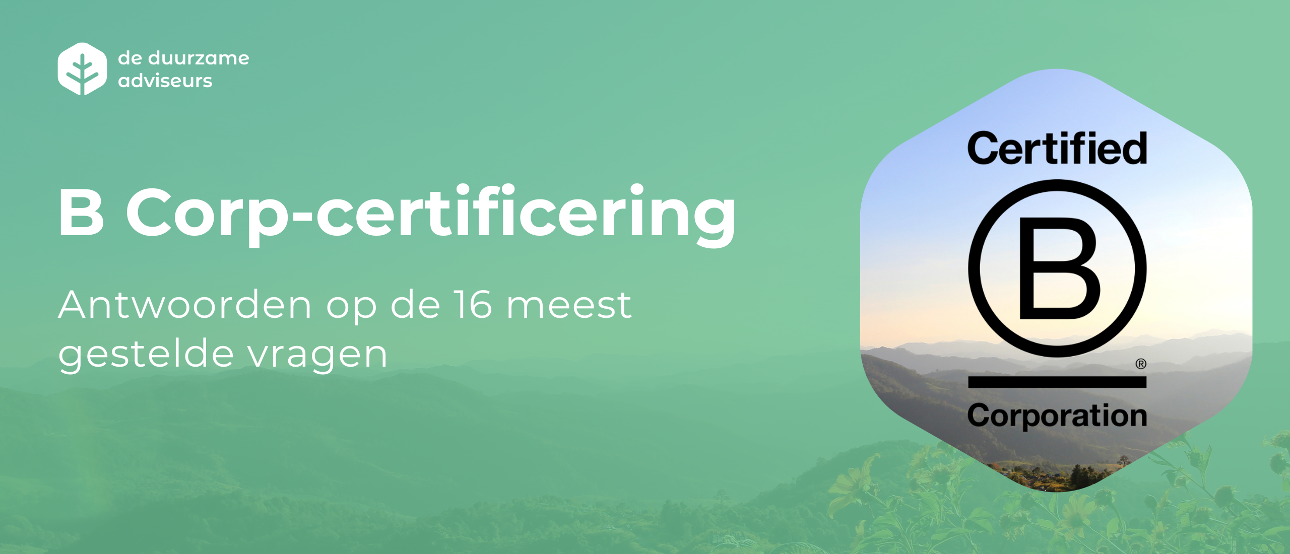 B Corp-certificering: Antwoorden op de 16 meest gestelde vragen