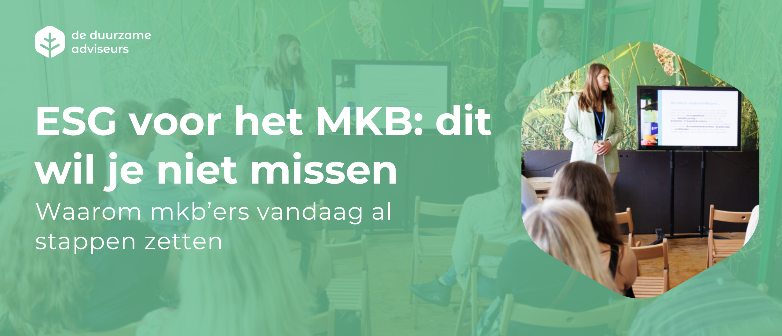 ESG MKB - dit wil je als mkb’er niet missen