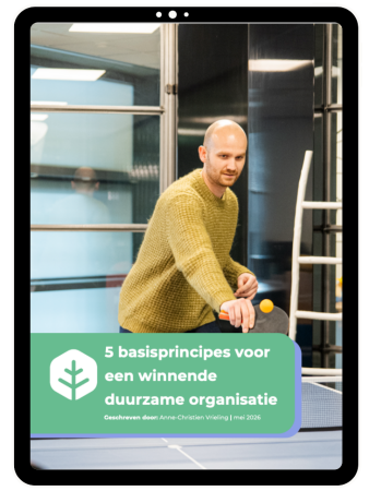 5 basisprincipes voor een winnende duurzame ondernemer