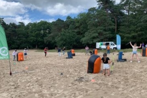 Archery Tag in het Drents-Friese Wold