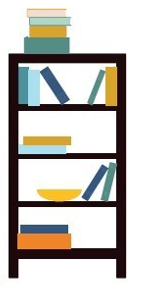 Boekenkast van De HuishoudCoach